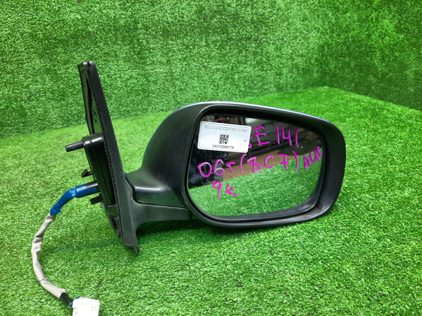 Зеркало правое переднее TOYOTA AXIO, COROLLA FIELDER, COROLLA  AXIO, FIELDER NZE141, NZE144, ZRE142, ZRE144, ZRE144G, ZRE142G, NZE144G, NZE141G 9K 3 ракурс