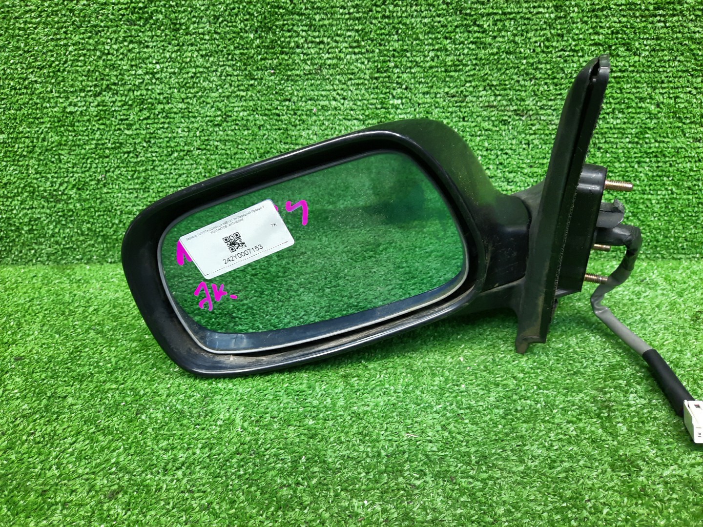 Зеркало левое переднее TOYOTA COROLLA, COROLLA FIELDER ZZE124, NZE121, NZE120, ZZE122, NZE124, CE121, NZE121G, ZZE123G, ZZE124G, ZZE122G, NZE124G , 1NZ-FE, 1ZZ-FE 7K 3 ракурс