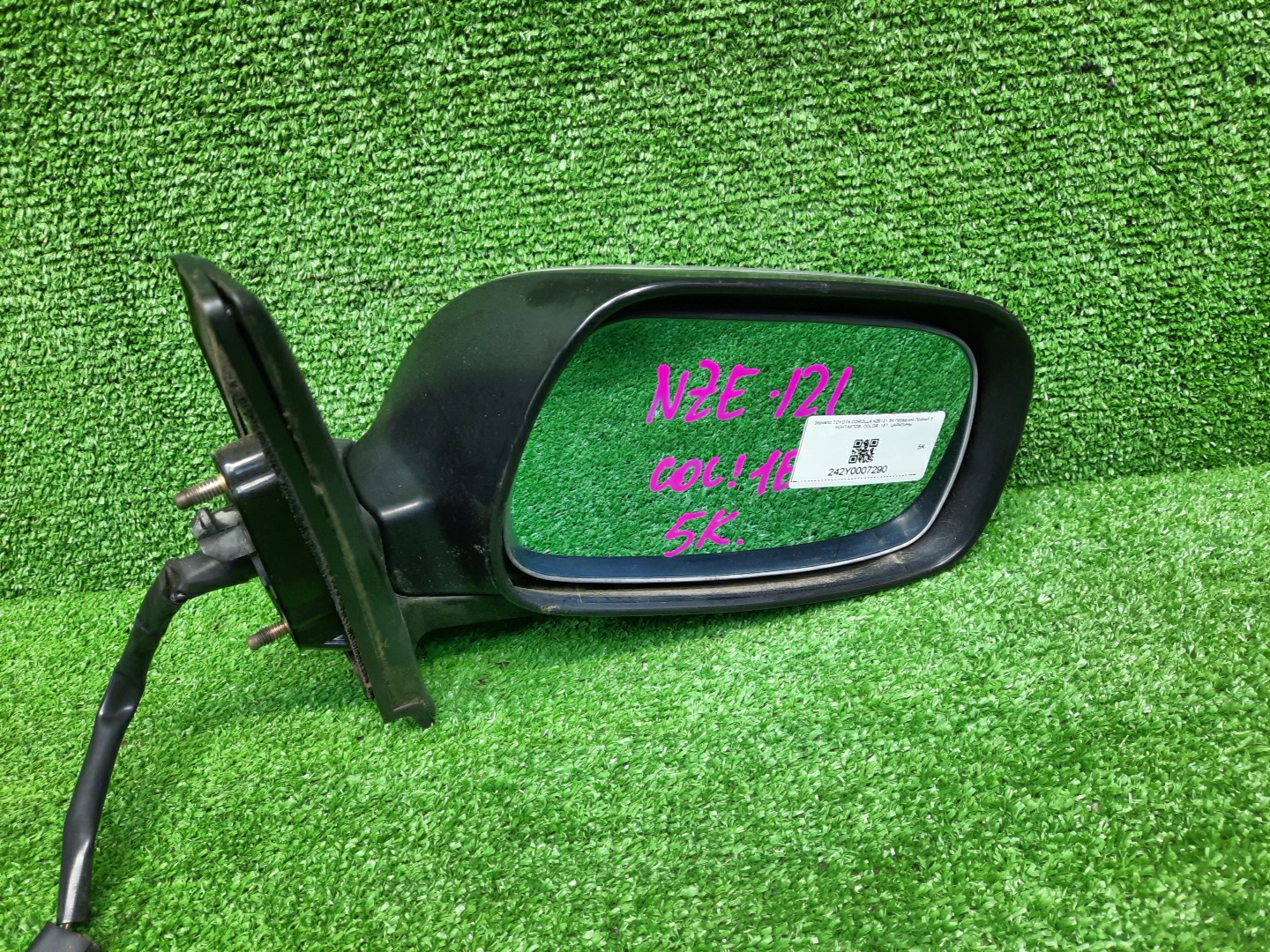 Зеркало правое переднее TOYOTA COROLLA, COROLLA FIELDER ZZE124, NZE121, NZE120, ZZE122, NZE124, CE121, NZE121G, ZZE123G, ZZE124G, ZZE122G, NZE124G , 1NZ-FE, 1ZZ-FE 5K 3 ракурс
