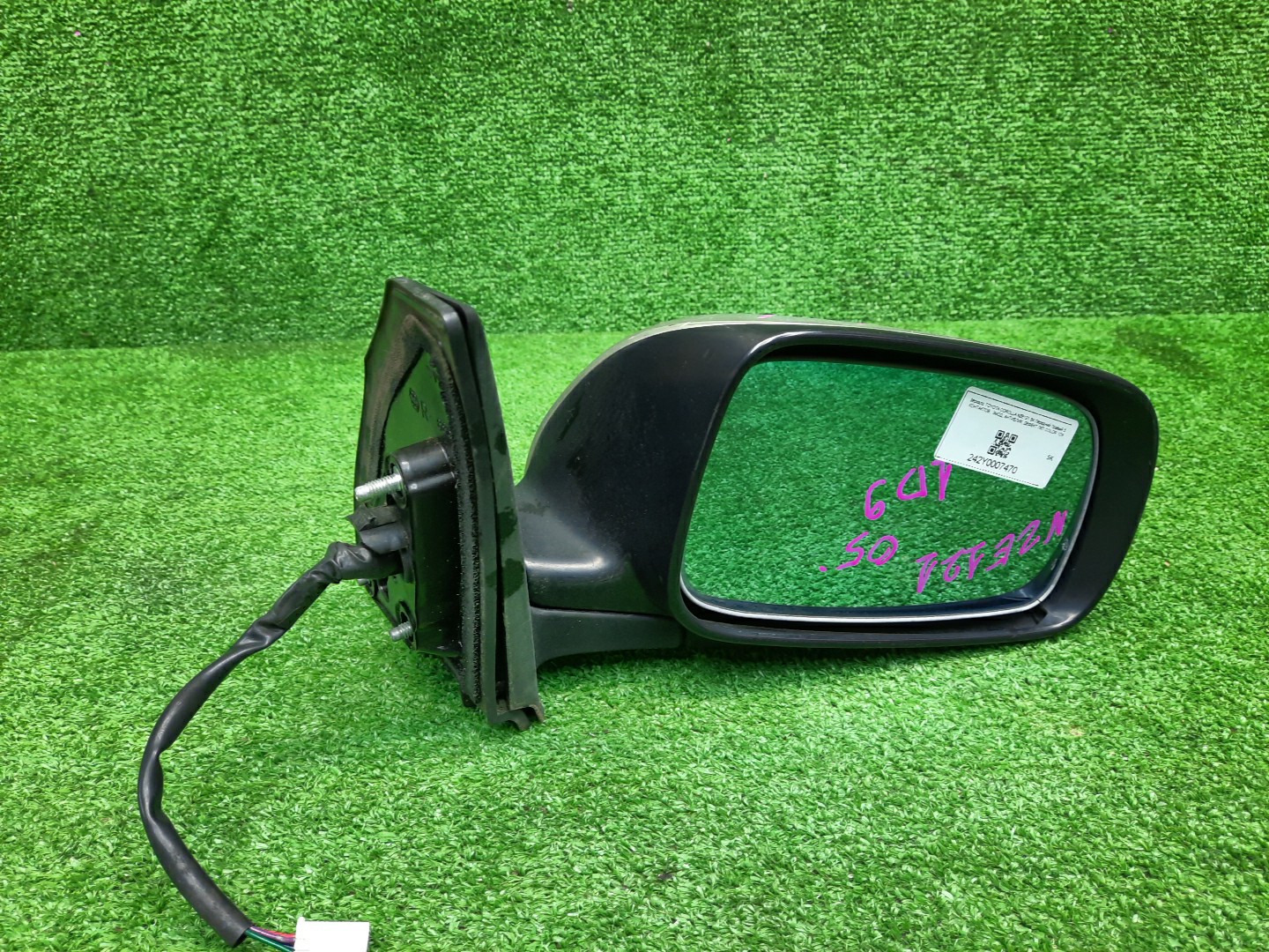 Зеркало правое переднее TOYOTA COROLLA, COROLLA FIELDER ZZE124, NZE121, NZE120, ZZE122, NZE124, CE121, NZE121G, ZZE123G, ZZE124G, ZZE122G, NZE124G , 1NZ-FE, 1ZZ-FE 5K 3 ракурс