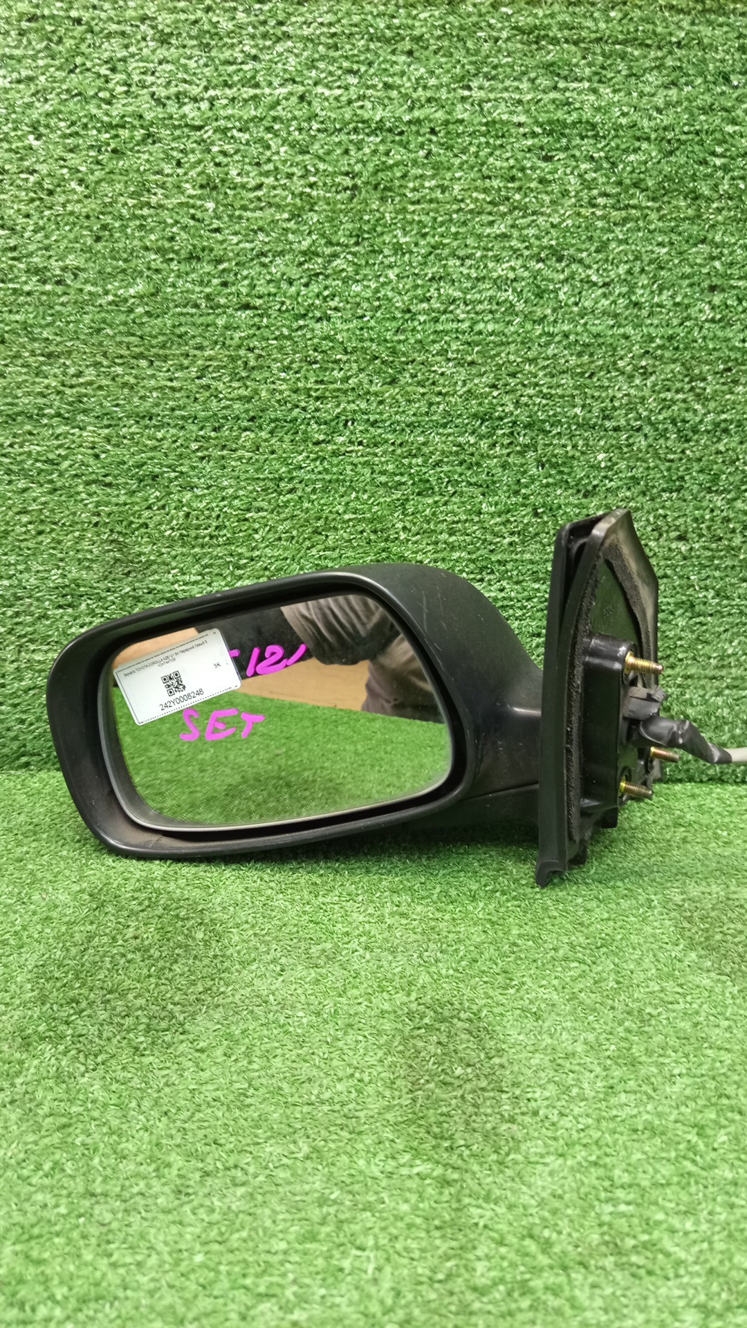 Зеркало левое переднее TOYOTA COROLLA, COROLLA FIELDER ZZE124, NZE121, NZE120, ZZE122, NZE124, CE121, NZE121G, ZZE123G, ZZE124G, ZZE122G, NZE124G , 1NZ-FE, 1ZZ-FE 5K 2 ракурс