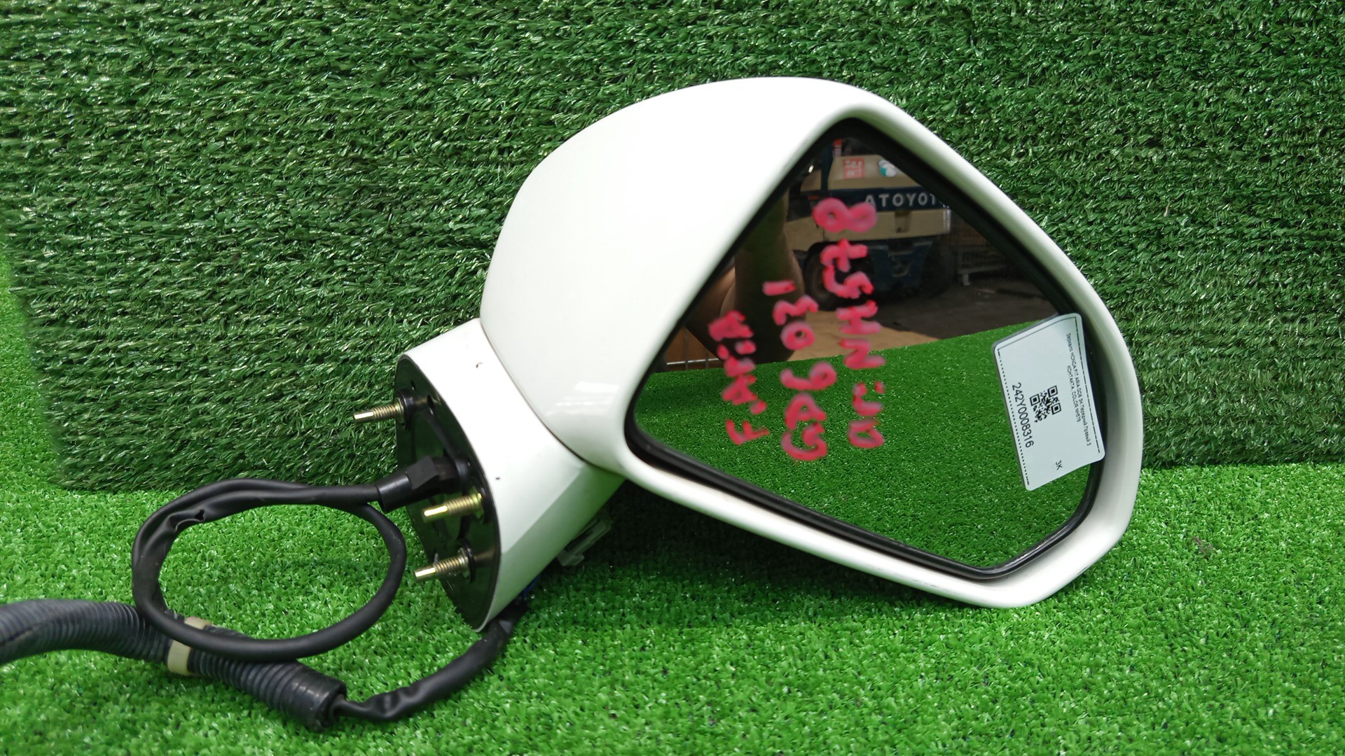 Зеркало правое переднее HONDA FIT ARIA GD6, GD9, GD8, GD7 3K 2 ракурс