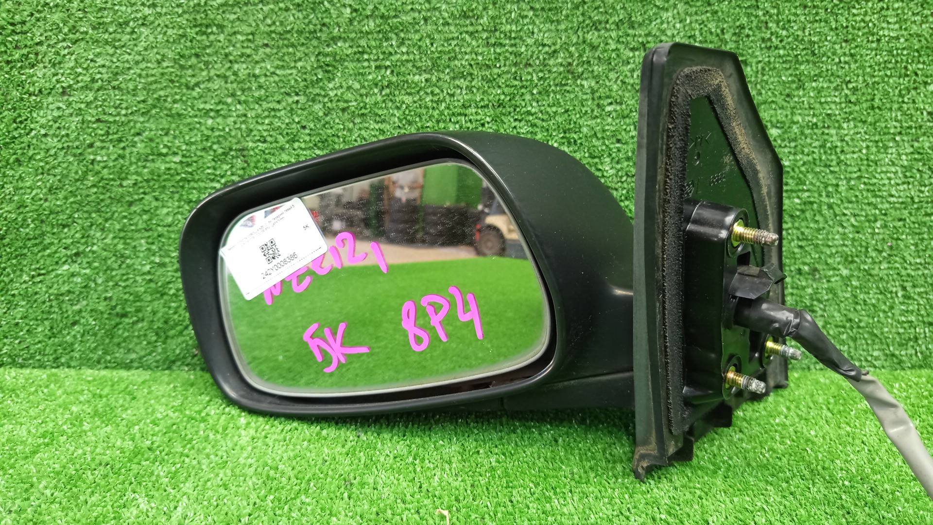 Зеркало левое переднее TOYOTA COROLLA, COROLLA FIELDER ZZE124, NZE121, NZE120, ZZE122, NZE124, CE121, NZE121G, ZZE123G, ZZE124G, ZZE122G, NZE124G , 1NZ-FE, 1ZZ-FE 5K 2 ракурс