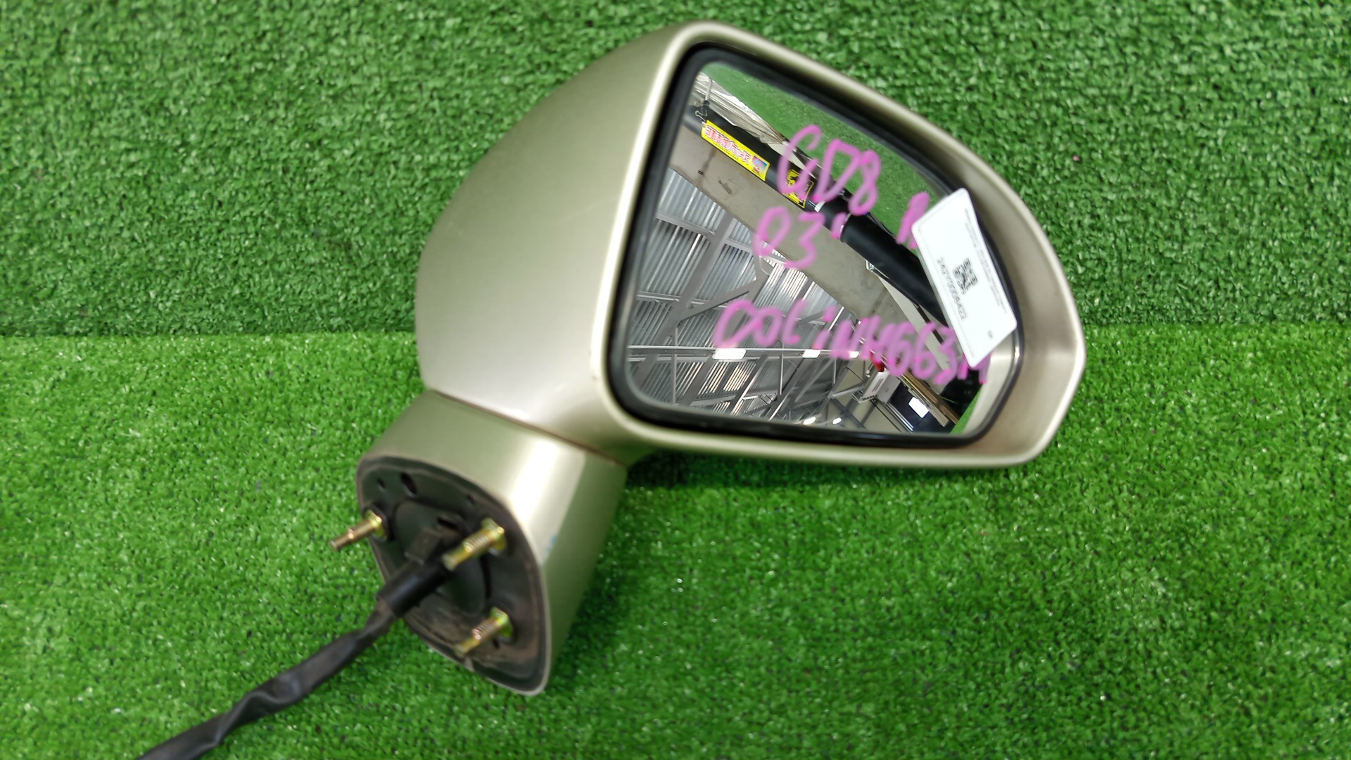 Зеркало правое переднее HONDA FIT ARIA GD6, GD9, GD8, GD7 5K 2 ракурс