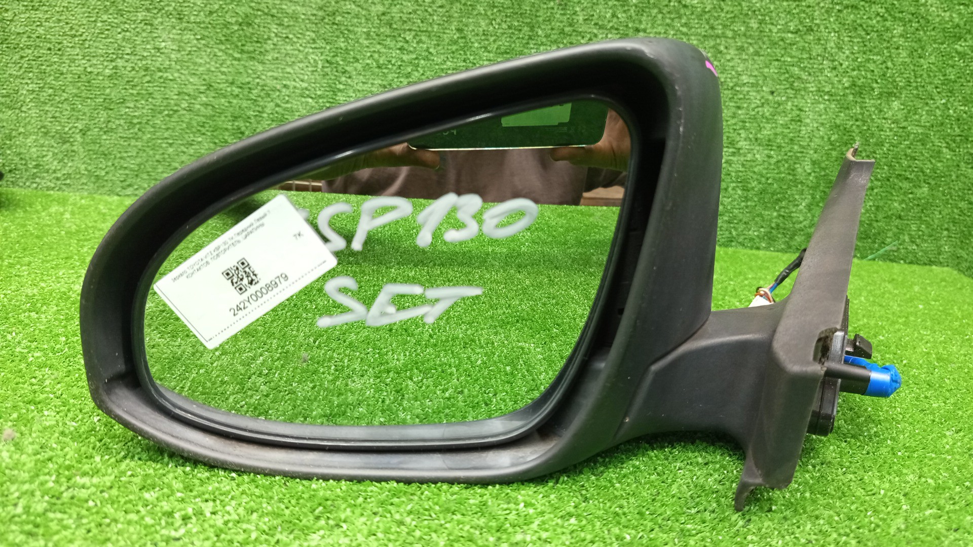 Зеркало левое переднее TOYOTA VITZ, YARIS KSP130, NSP130, NSP135, NCP131 7K 4 ракурс