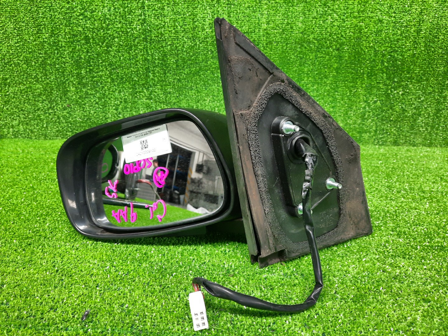 Зеркало левое переднее TOYOTA VITZ, YARIS SCP10, NCP10, SCP13, NCP15, NCP11, NCP13 5K 2 ракурс