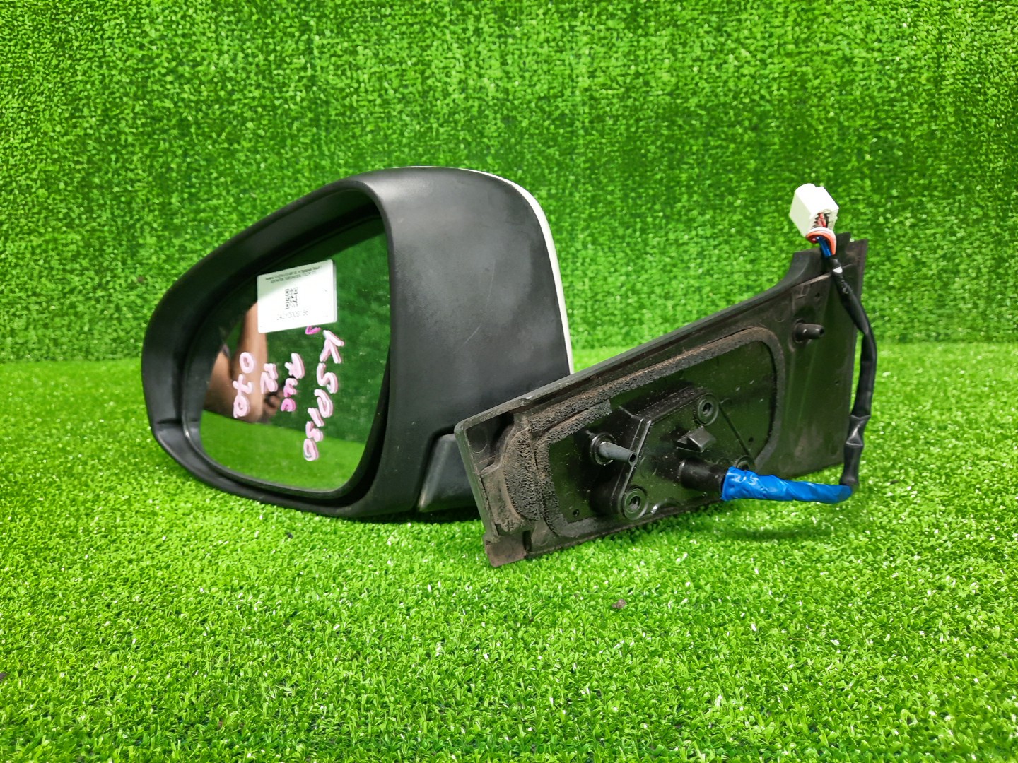 Зеркало левое переднее TOYOTA VITZ, YARIS KSP130, NSP130, NSP135, NCP131 7K 2 ракурс