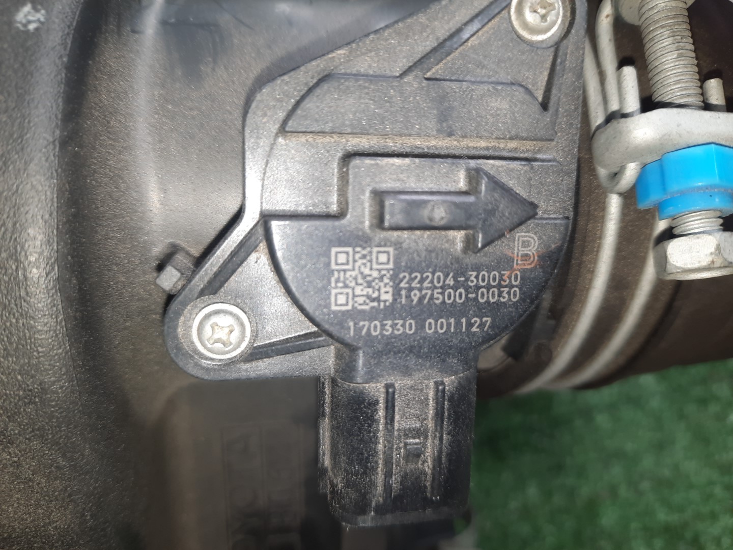 Корпус воздушного фильтра TOYOTA LAND CRUISER PRADO GDJ150 1GD-FTV 876 3 ракурс