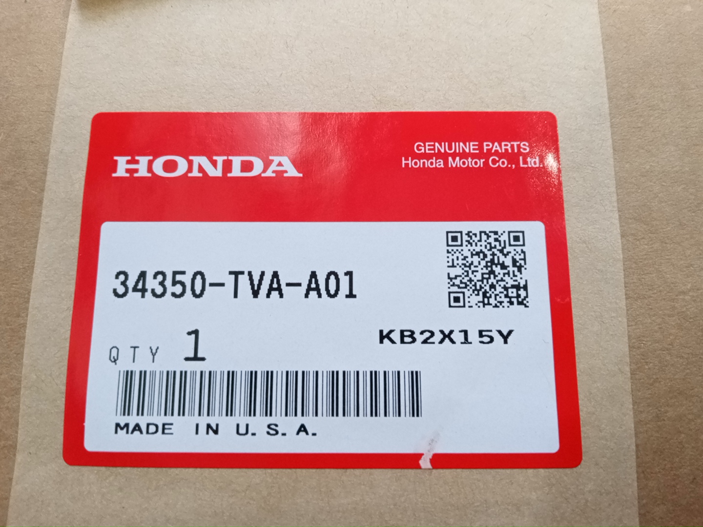 Повторитель поворота левый передний HONDA CIVIC FL1 34350-TVA-A01 4 ракурс