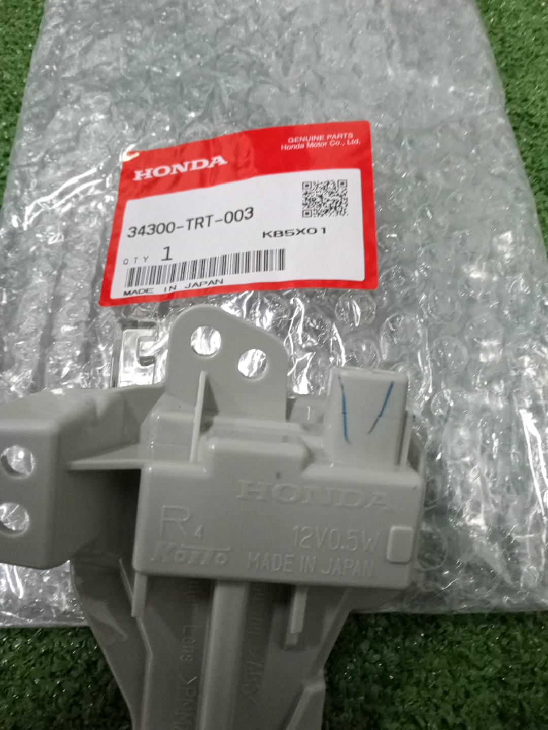 Повторитель поворота правый передний HONDA WR-V DG5 34300-TRT-003 4 ракурс