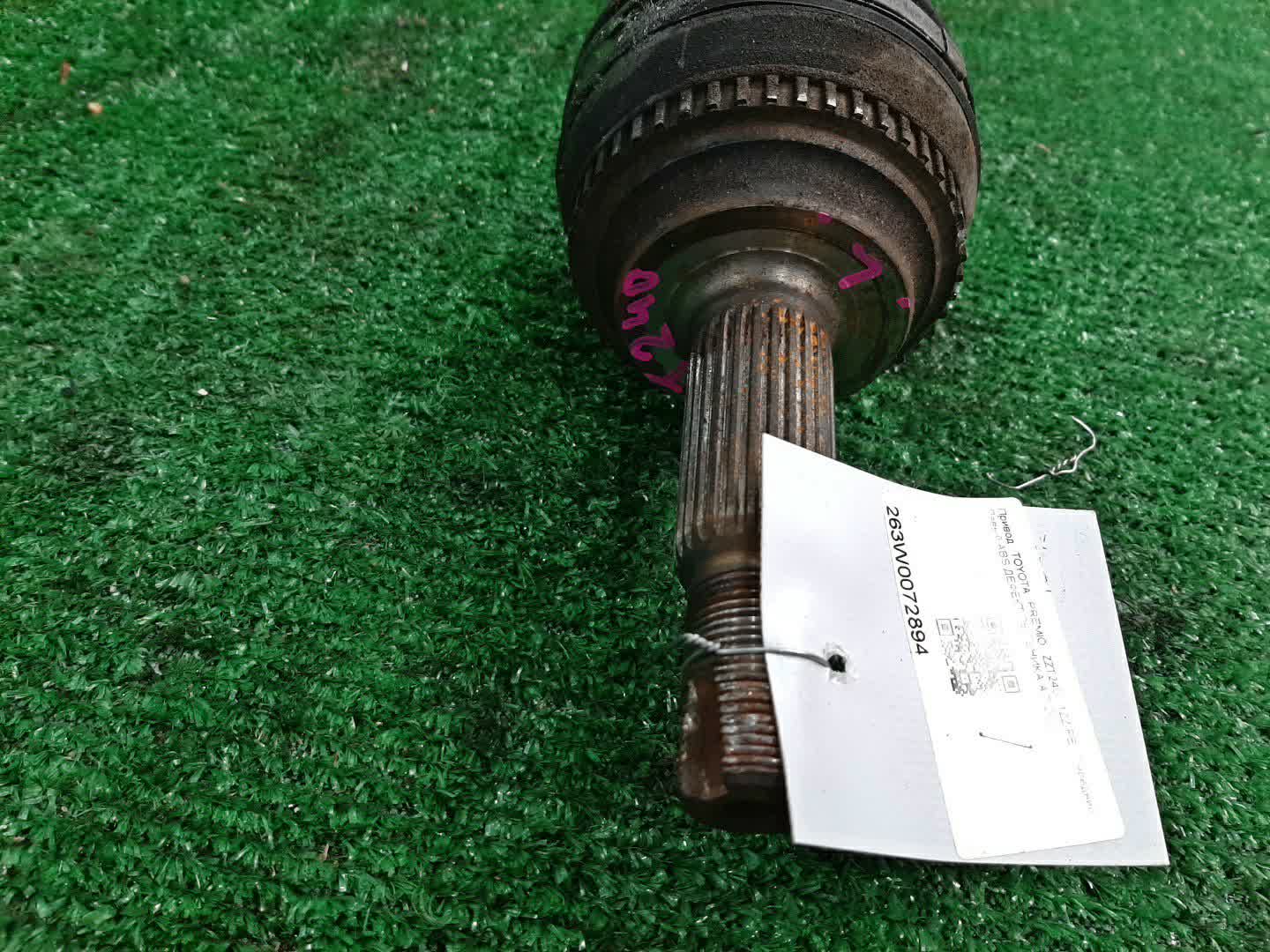 Привод левый передний TOYOTA COROLLA, OPA, PREMIO, COROLLA SPACIO, VISTA, WISH, ALLION, COROLLA FIELDER, ALLEX, COROLLA RUNX, WILL VS, VISTA ARDEO ZZE124, ACT10, ZCT10, ZCT15, ZZT240, ZZT245, ZZE124N, ZZV50, AZV50, SV50, ZNE14G, ZZE124G, ZZE129, ZZV5 Привод левый передний TOYOTA COROLLA, OPA, PREMIO, COROLLA SPACIO, VISTA, WISH, ALLION, COROLLA FIELDER, ALLEX, COROLLA RUNX, WILL VS, VISTA ARDEO ZZE124, ACT10, ZCT10, ZCT15, ZZT240, ZZT245, ZZE124N, ZZV50, AZV50, SV50, ZNE14G, ZZE124G, ZZE129, ZZV5