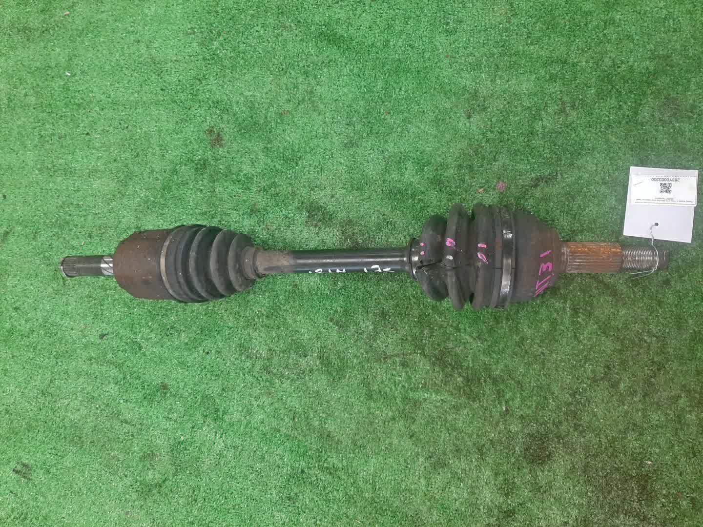Привод левый передний NISSAN DUALIS, QASHQAI, X-TRAIL KNJ10, NJ10, NT31 MR20DE 1 ракурс