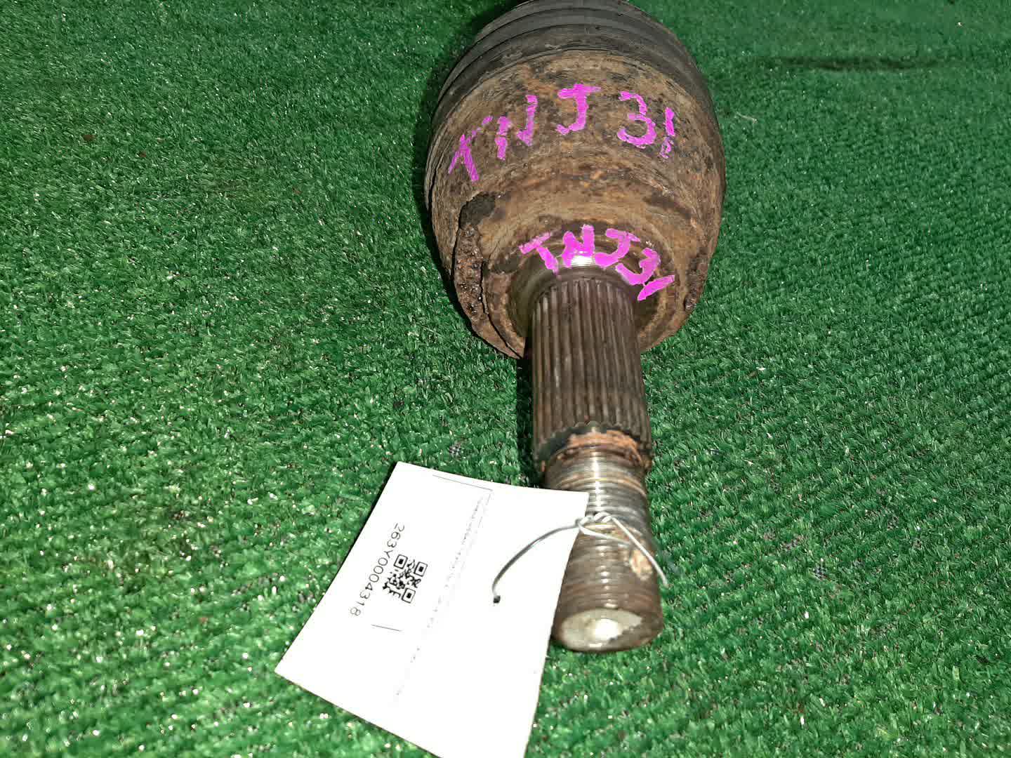 Привод правый передний NISSAN PRESAGE, TEANA TNU31, TNJ31 QR25DE 2 ракурс