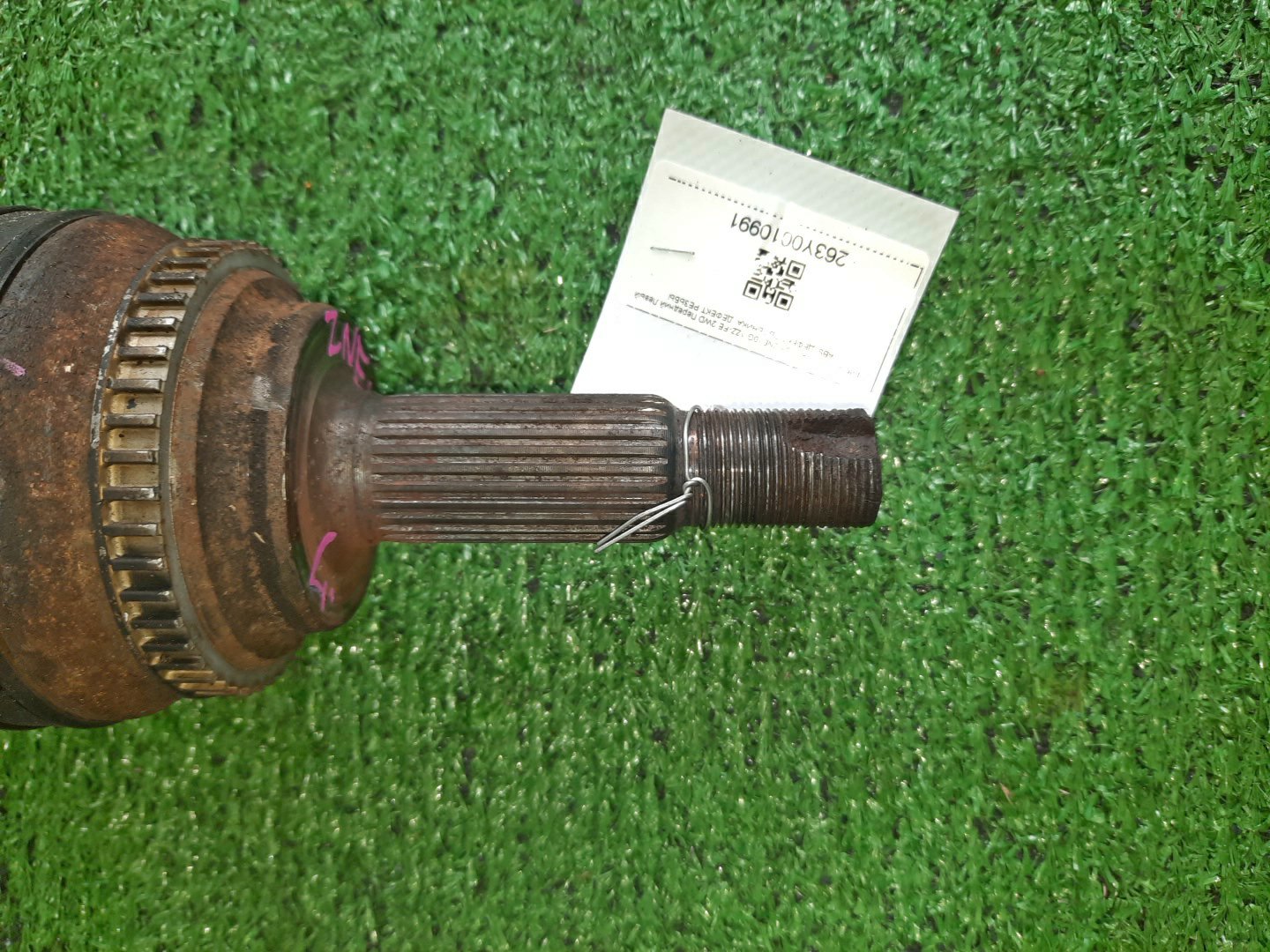 Привод левый передний TOYOTA COROLLA, COROLLA SPACIO, ISIS, WISH, COROLLA FIELDER, ALLEX, COROLLA RUNX, WILL VS ZZE122, ZZE122N, ZNM10, ZNM10W, ZNM10G, ZNE10, ZNE10G, ZZE122G, ZZE127 1ZZ-FE 2 ракурс