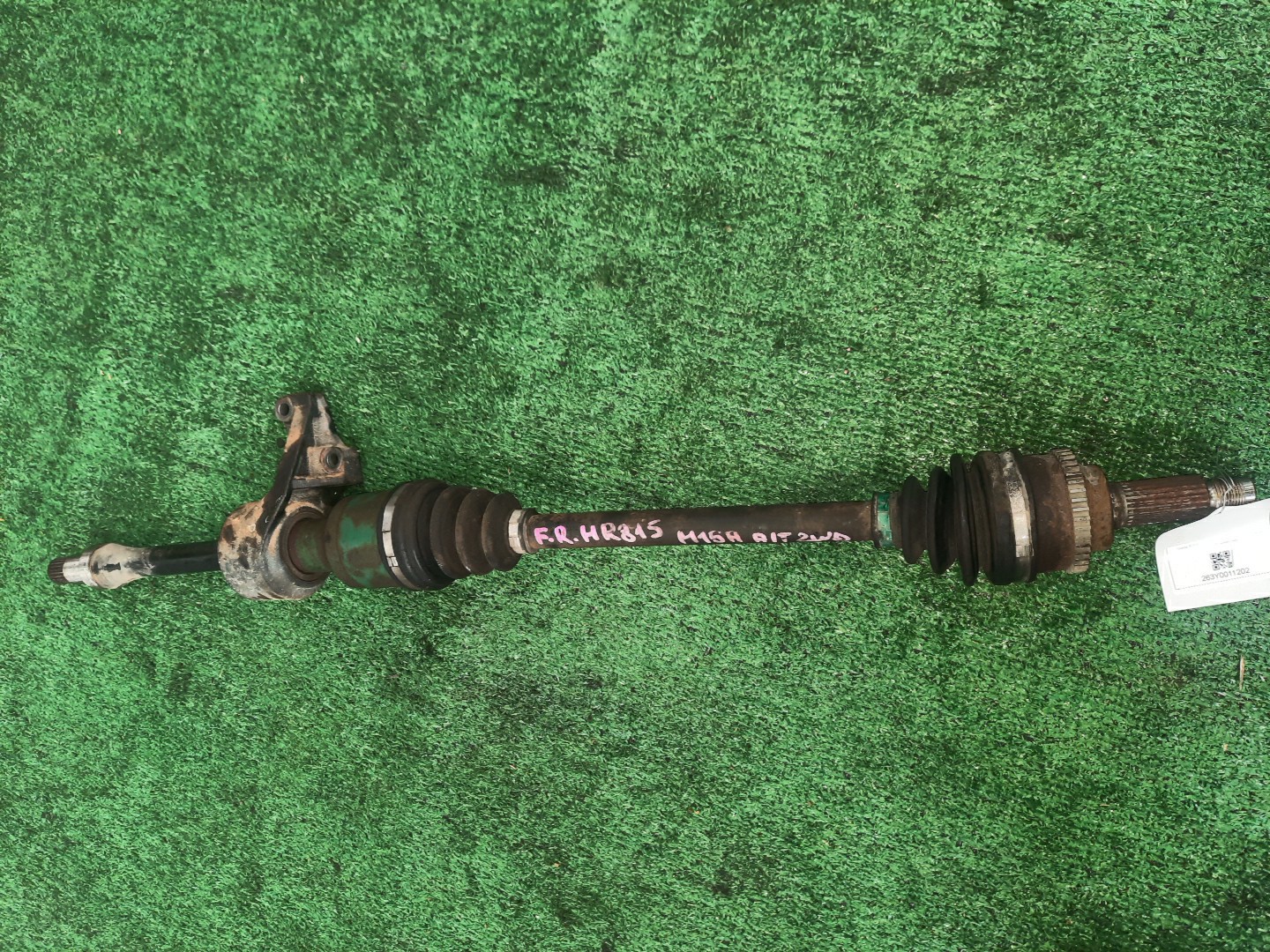 Привод правый передний  SUZUKI SWIFT, CHEVROLET CRUZE, CHEVROLET MW, WAGON R SOLIO HT51S, HT81S, HR81S, HR51S, HR52S, ME34S, MA34S M13A, M15A 1 ракурс