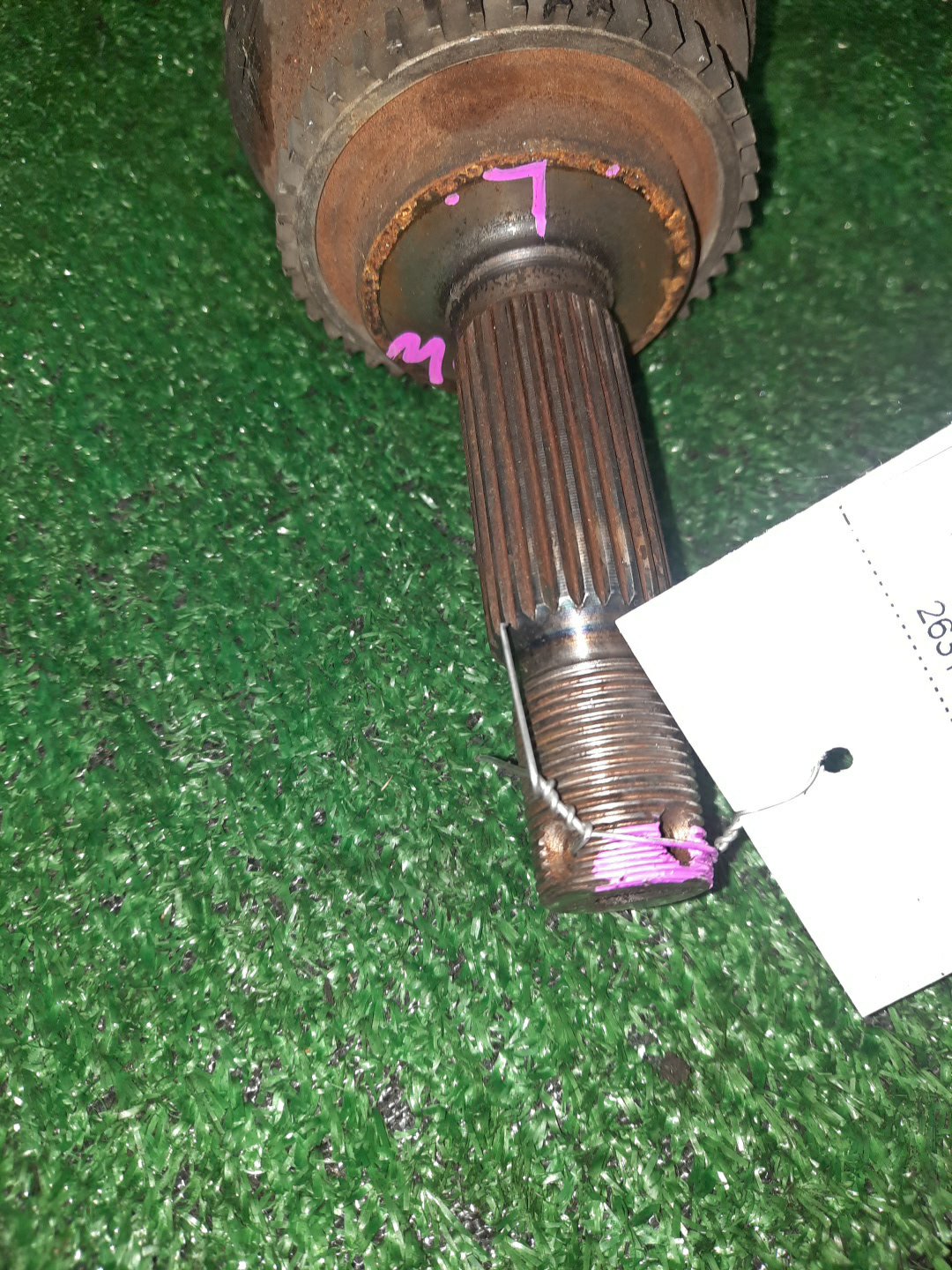 Привод левый передний MITSUBISHI LEGNUM EA3W 4G64 4 ракурс