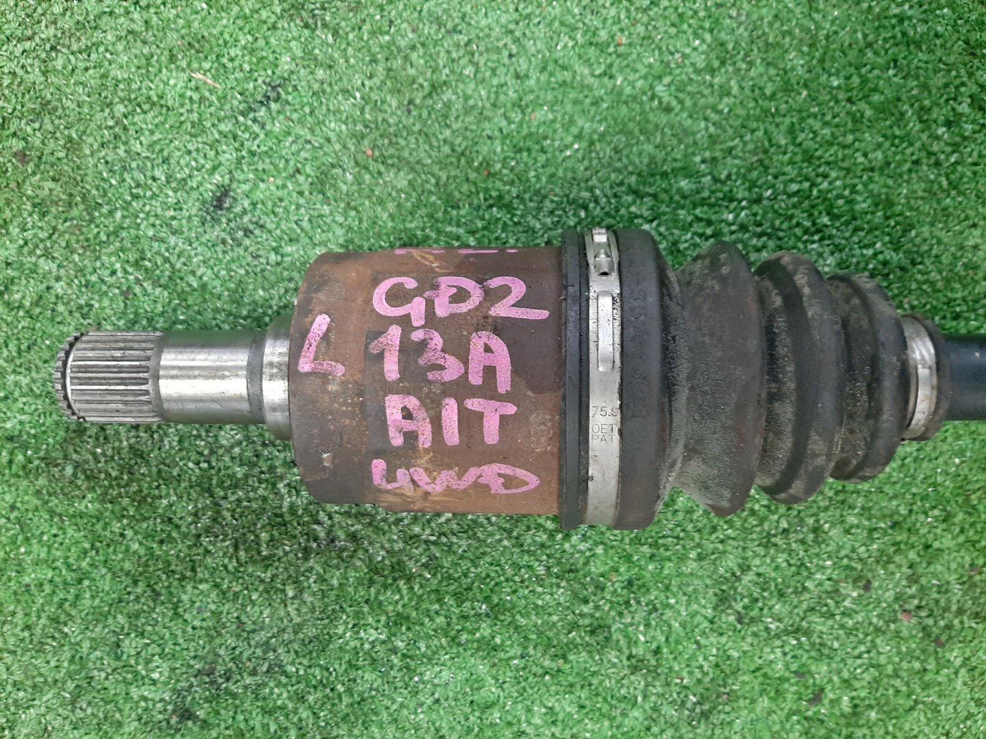 Привод левый передний HONDA FIT ARIA, FIT GD9, GD7, GD2, GD4 L15A, L13A 3 ракурс