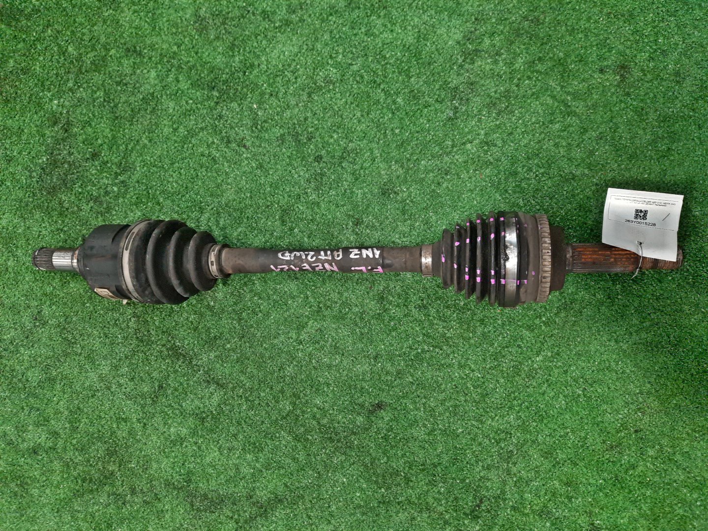 Привод левый передний TOYOTA COROLLA, PREMIO, COROLLA SPACIO, ALLION, COROLLA FIELDER, ALLEX, COROLLA RUNX, WILL VS, COROLLA  AXIO NZE121, NZE120, NZE141, NZT240, NZT260, NZE121N, NZE121G, NZE141G, NZE127 1NZ-FE, 2NZ-FE 1 ракурс