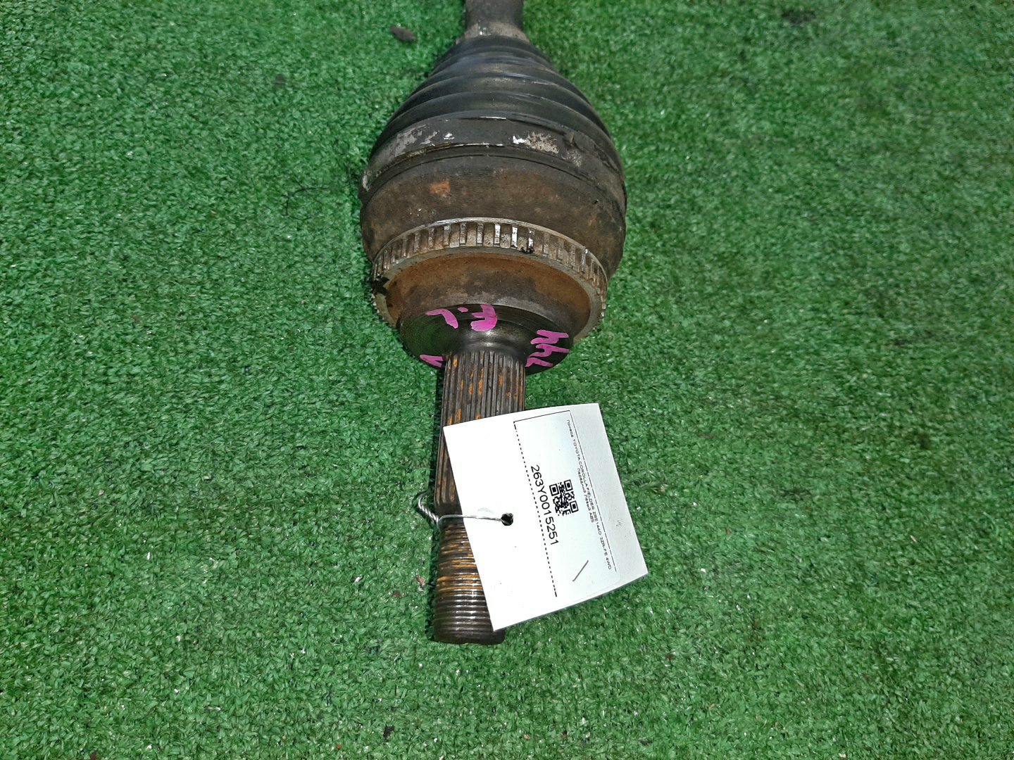 Привод левый передний TOYOTA PREMIO, ISIS, WISH, ALLION, COROLLA FIELDER, COROLLA  AXIO ZRT265, ZGM15G, ZGE25G, ZRE144G, ZRE144 2ZR-FAE, 2ZR-FE 2 ракурс