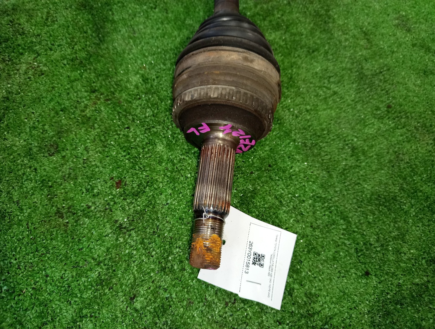 Привод левый передний TOYOTA COROLLA, COROLLA FIELDER, ALLEX, COROLLA RUNX NZE124, NZE124G 1NZ-FE 2 ракурс