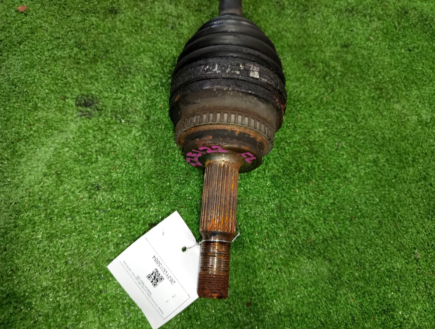 Привод левый передний TOYOTA COROLLA, COROLLA SPACIO, ISIS, WISH, COROLLA FIELDER, ALLEX, COROLLA RUNX, WILL VS ZZE122, ZZE122N, ZNM10, ZNM10W, ZNM10G, ZNE10, ZNE10G, ZZE122G, ZZE127 1ZZ-FE 2 ракурс