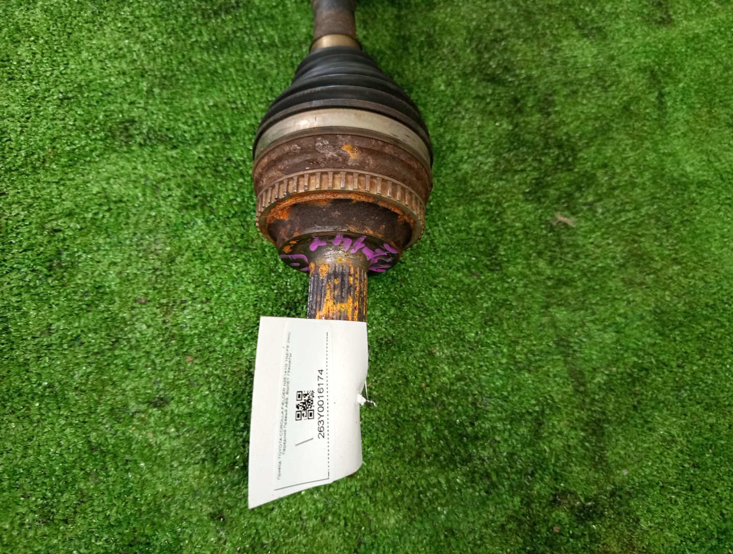 Привод правый передний TOYOTA COROLLA, PREMIO, COROLLA SPACIO, ALLION, COROLLA FIELDER, ALLEX, COROLLA RUNX, WILL VS, COROLLA  AXIO NZE121, NZE120, NZE141, NZT240, NZT260, NZE121N, NZE121G, NZE141G, NZE127 1NZ-FE, 2NZ-FE 2 ракурс