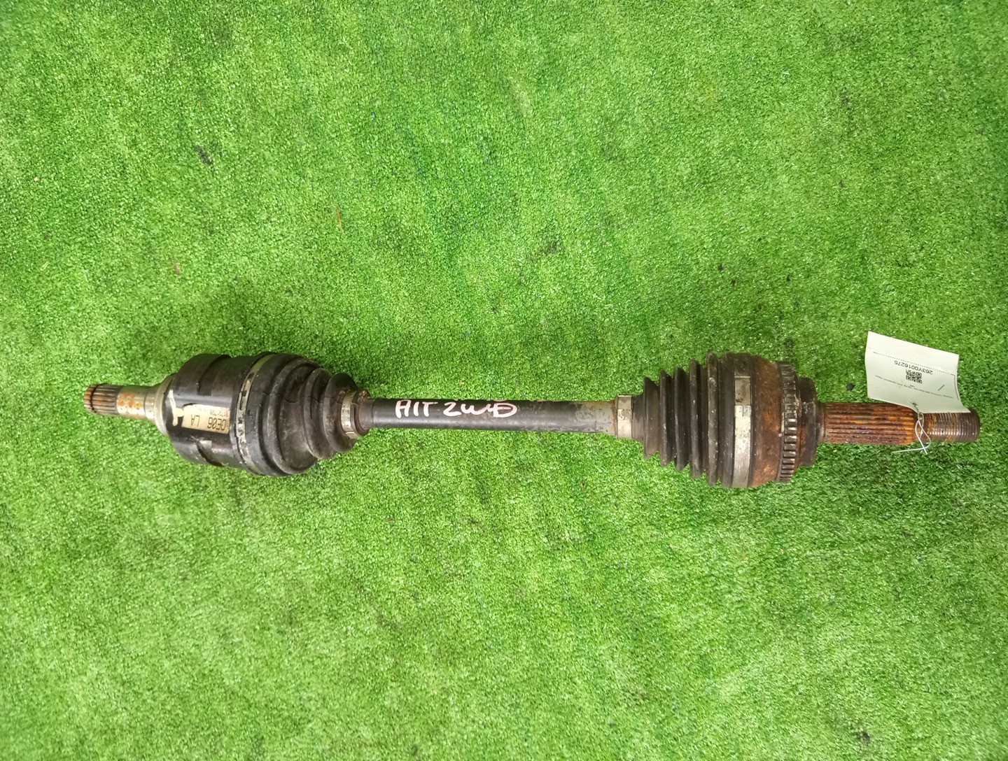 Привод левый передний TOYOTA COROLLA, COROLLA SPACIO, ISIS, WISH, COROLLA FIELDER, ALLEX, COROLLA RUNX, WILL VS ZZE122, ZZE122N, ZNM10, ZNM10W, ZNM10G, ZNE10, ZNE10G, ZZE122G, ZZE127 1ZZ-FE 1 ракурс