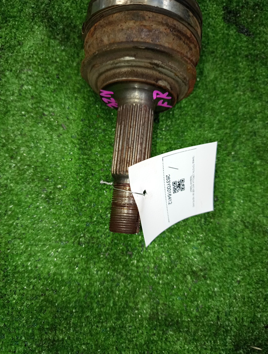 Привод правый передний TOYOTA AXIO, PROBOX, COROLLA FIELDER, RACTIS, PORTE, SUCCEED, SPADE, COROLLA  AXIO NZE164, NCP165V, NZE164G, NCP125, NCP145 1NZ-FE 2 ракурс