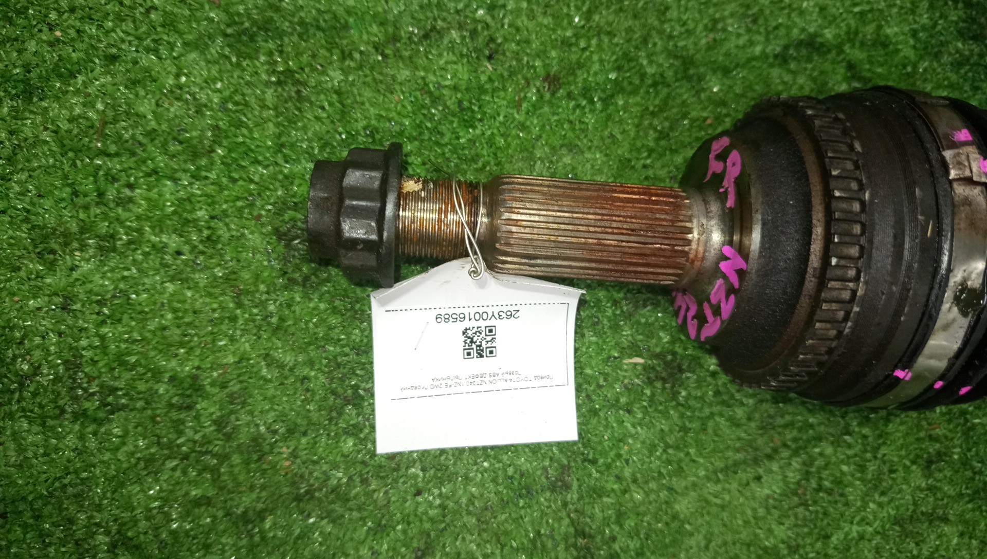 Привод правый передний TOYOTA COROLLA, PREMIO, COROLLA SPACIO, ALLION, COROLLA FIELDER, ALLEX, COROLLA RUNX, WILL VS, COROLLA  AXIO NZE121, NZE120, NZE141, NZT240, NZT260, NZE121N, NZE121G, NZE141G, NZE127 1NZ-FE, 2NZ-FE 2 ракурс