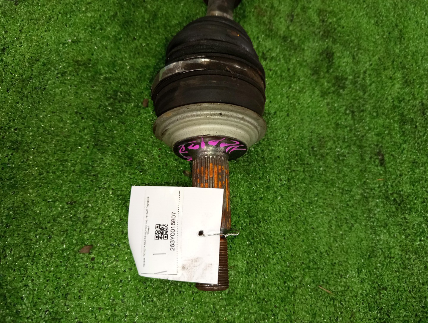 Привод правый передний TOYOTA IST, VITZ, COROLLA FIELDER, RACTIS, PORTE, SPADE, COROLLA  AXIO NCP110, NCP131, NZE161G, NCP120, NCP122, NCP141, NZE161 1NZ-FE 2 ракурс