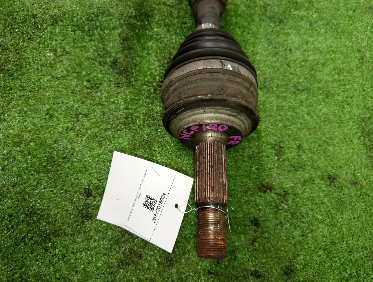Привод правый передний TOYOTA IST, VITZ, COROLLA FIELDER, RACTIS, PORTE, SPADE, COROLLA  AXIO NCP110, NCP131, NZE161G, NCP120, NCP122, NCP141, NZE161 1NZ-FE 2 ракурс