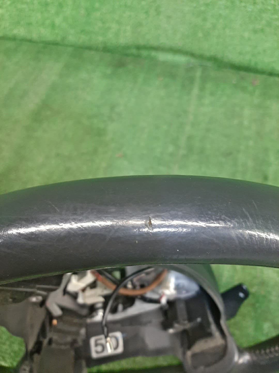 Руль TOYOTA RACTIS NCP100 3 ракурс