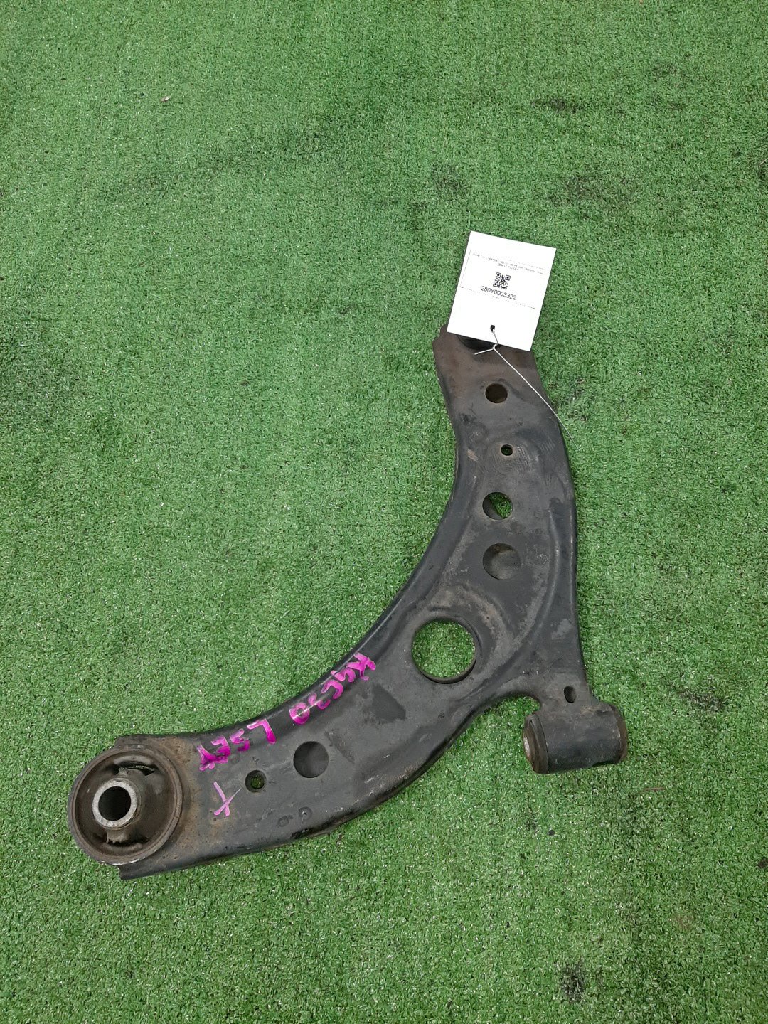 Рычаг левый передний TOYOTA BOON LUMINAS, PASSO SETTE, PASSO, BB, BOON, COO M512G, M502G, M502E, M512E, KGC15, KGC10, KGC30, NGC30, KGC35, QNC10, QNC20, QNC21, QNC25, M301S, M600S, M601S, M610S, M310S, M300S, M401S, M402S, M411S 3SZ-VE, 1KR-FE, 1NR-F