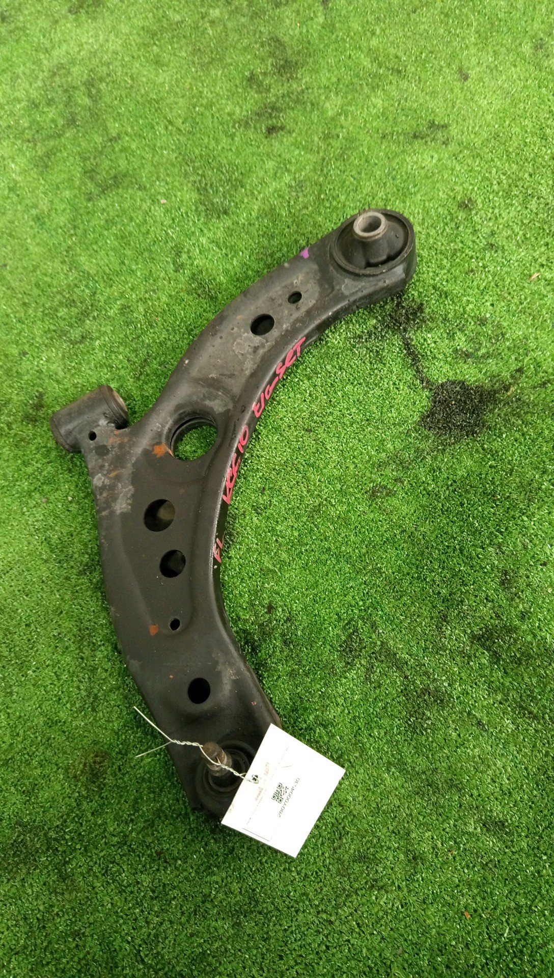 Рычаг левый передний TOYOTA BOON LUMINAS, PASSO SETTE, PASSO, BB, BOON, COO M512G, M502G, M502E, M512E, KGC15, KGC10, KGC30, NGC30, KGC35, QNC10, QNC20, QNC21, QNC25, M301S, M600S, M601S, M610S, M310S, M300S, M401S, M402S, M411S 3SZ-VE, 1KR-FE, 1NR-F
