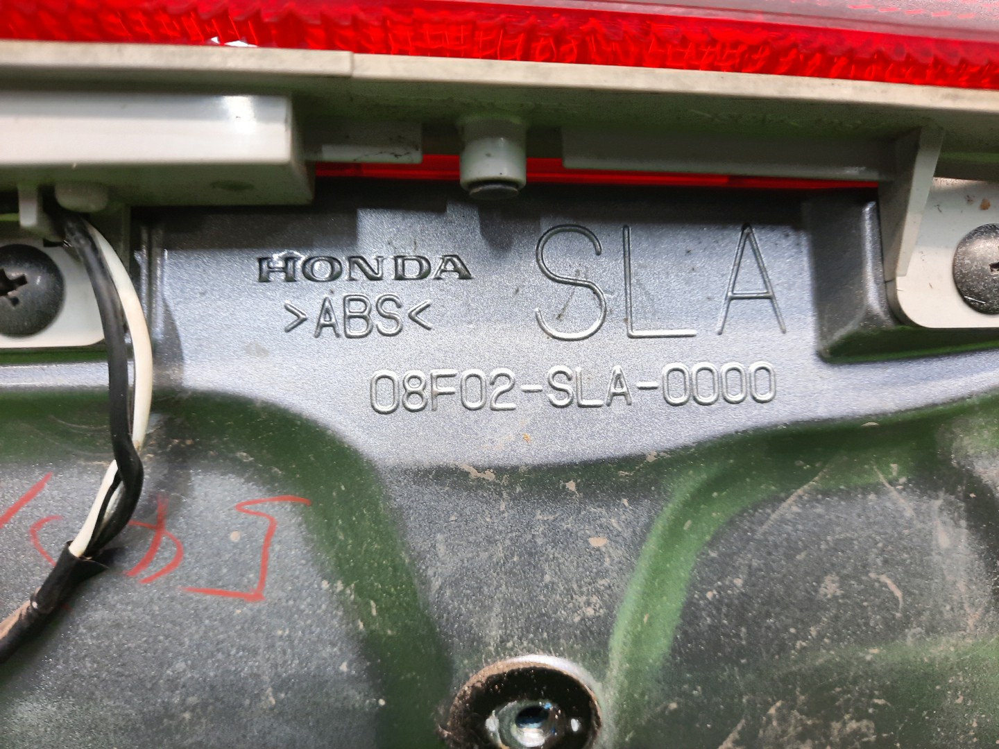 Спойлер HONDA AIRWAVE GJ1 08F02-SLA-0000 4 ракурс