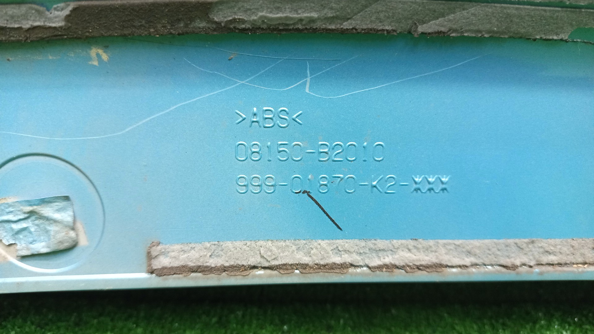 Спойлер TOYOTA PASSO KGC10 08150B2010 3 ракурс