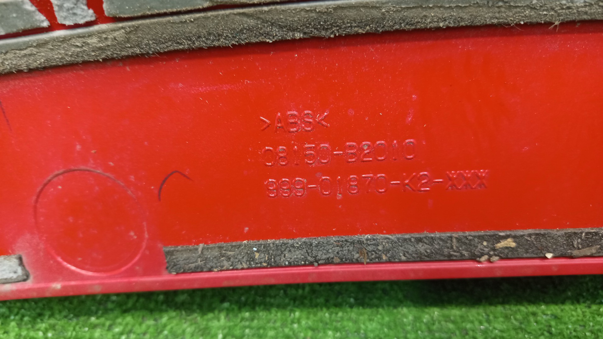 Спойлер TOYOTA PASSO KGC10 3 ракурс