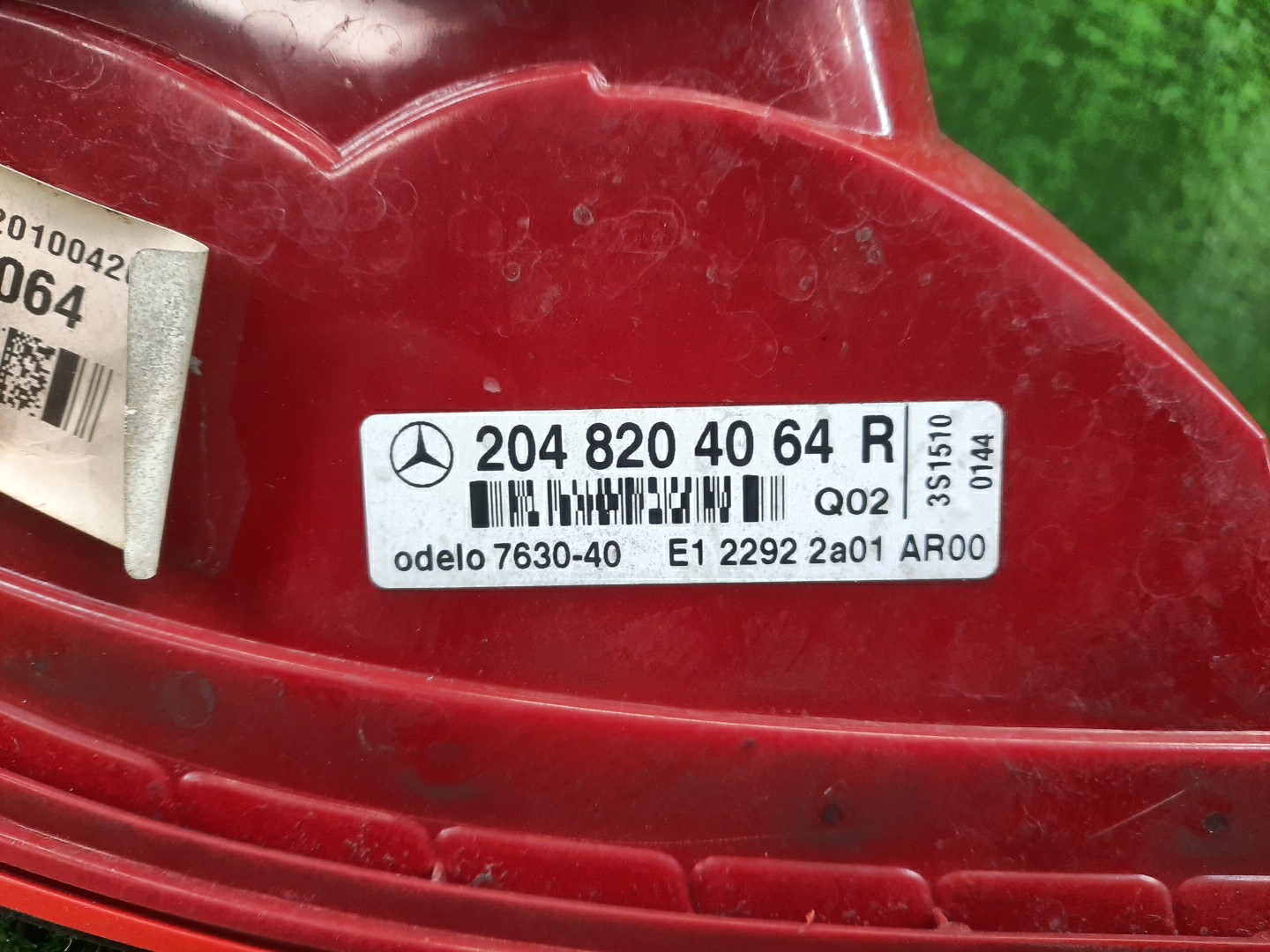 Стоп-сигнал правый задний MERCEDES-BENZ C-Class W204 3 ракурс