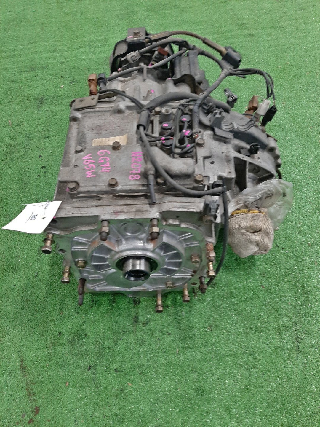 Раздатка MITSUBISHI PAJERO V65W 6G74 2 ракурс Раздатка MITSUBISHI PAJERO V65W 6G74 2 ракурс