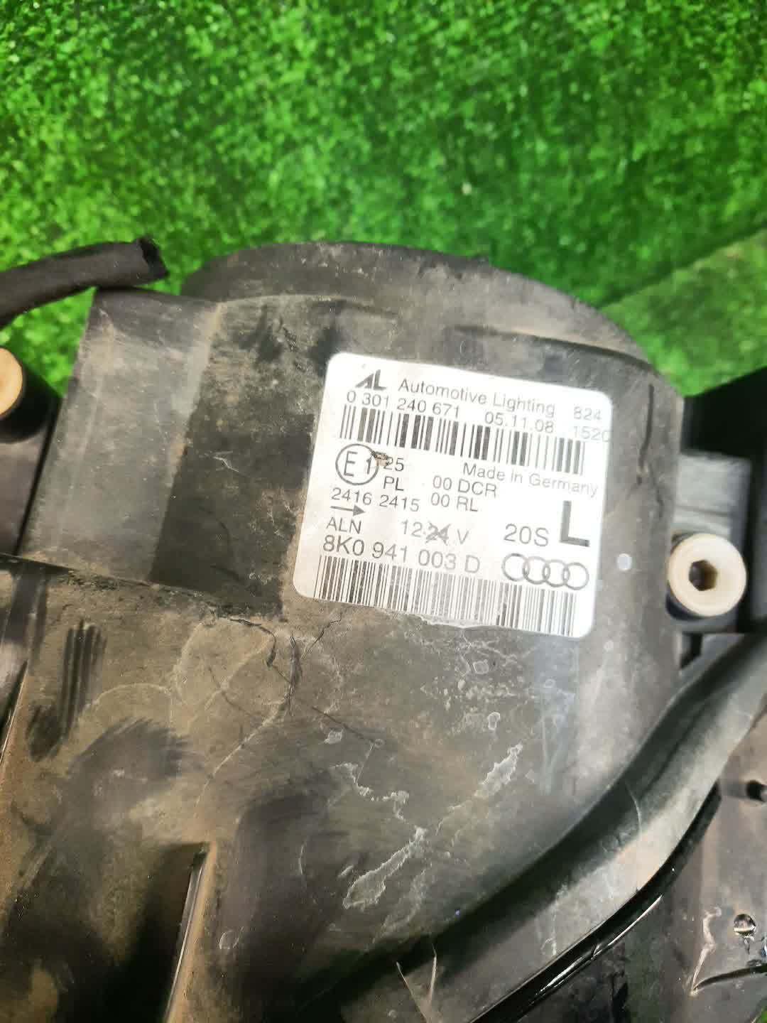 Фара левая передняя AUDI A4 8K2, B8, 8K5 3 ракурс