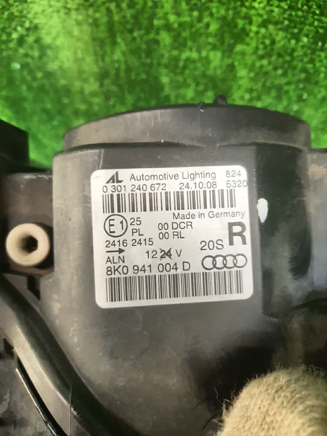 Фара правая передняя AUDI A4 8K2, B8, 8K5 3 ракурс