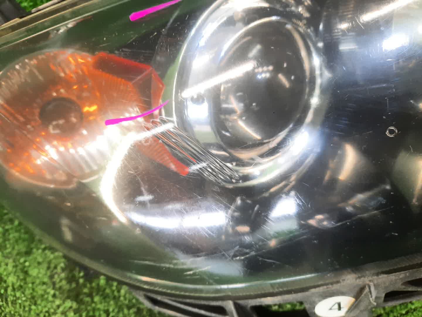 Фара правая передняя MAZDA AXELA, MAZDA 3, 3 BK5P, BK3P, BKEP, BK 2 ракурс