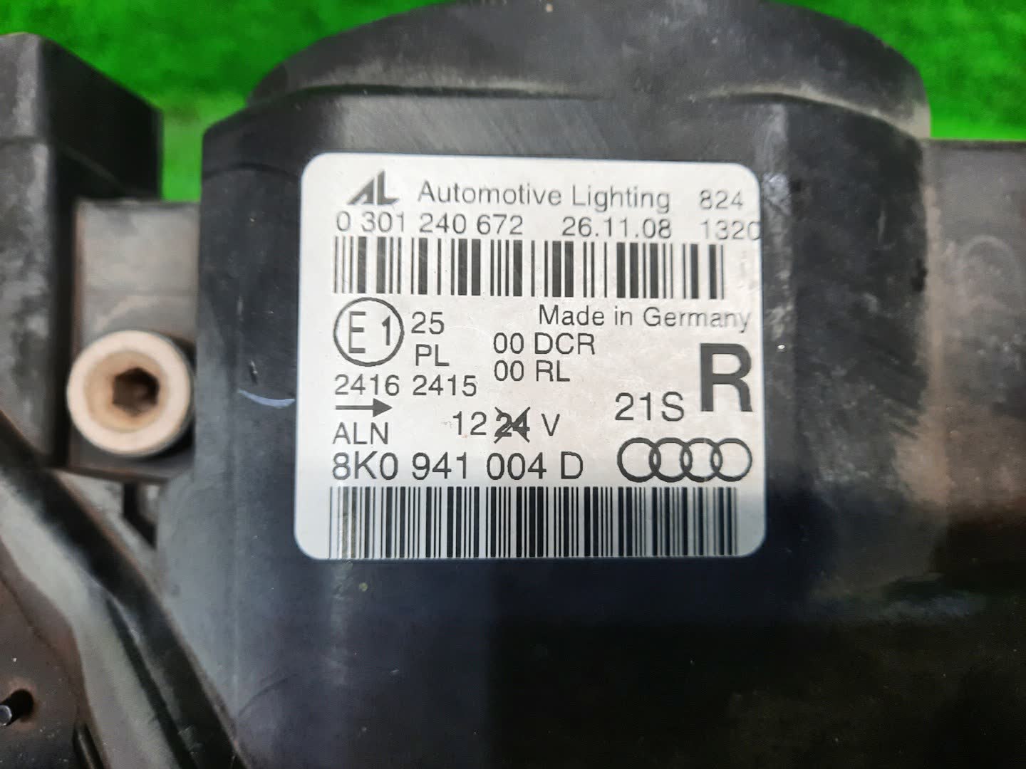 Фара правая передняя AUDI A4 8K2, B8, 8K5 4 ракурс