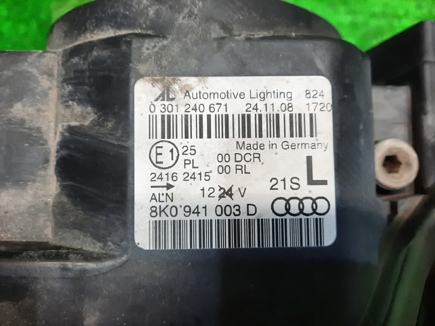 Фара левая передняя AUDI A4 8K2, B8, 8K5 4 ракурс