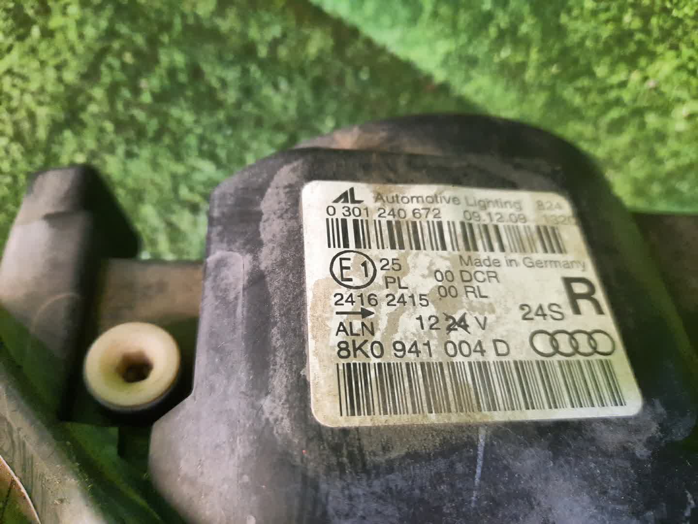 Фара правая передняя AUDI A4 8K2, B8, 8K5 2 ракурс