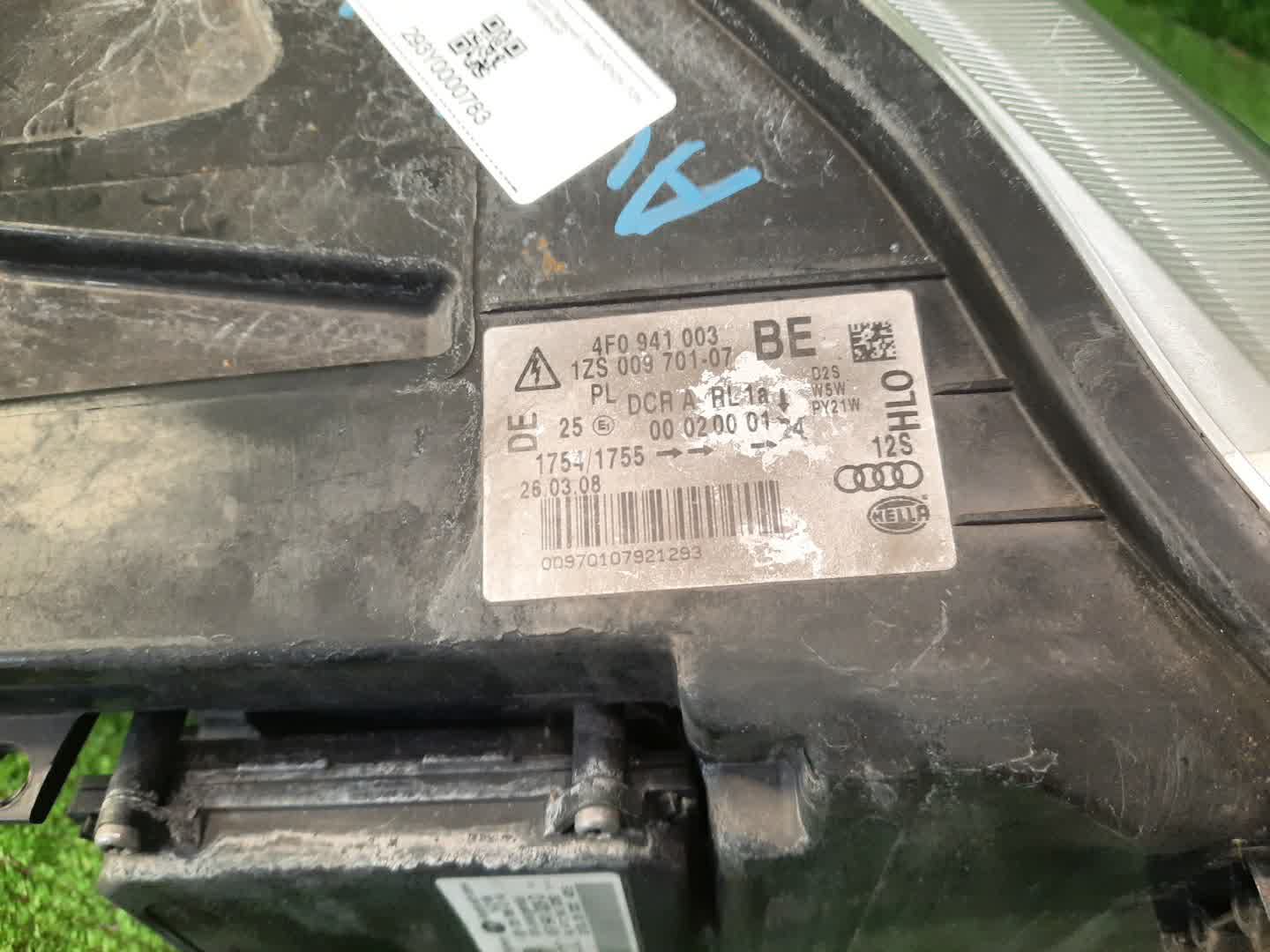 Фара левая передняя AUDI A6 C6, 4F5, 4F2 4F0941003BE 2 ракурс