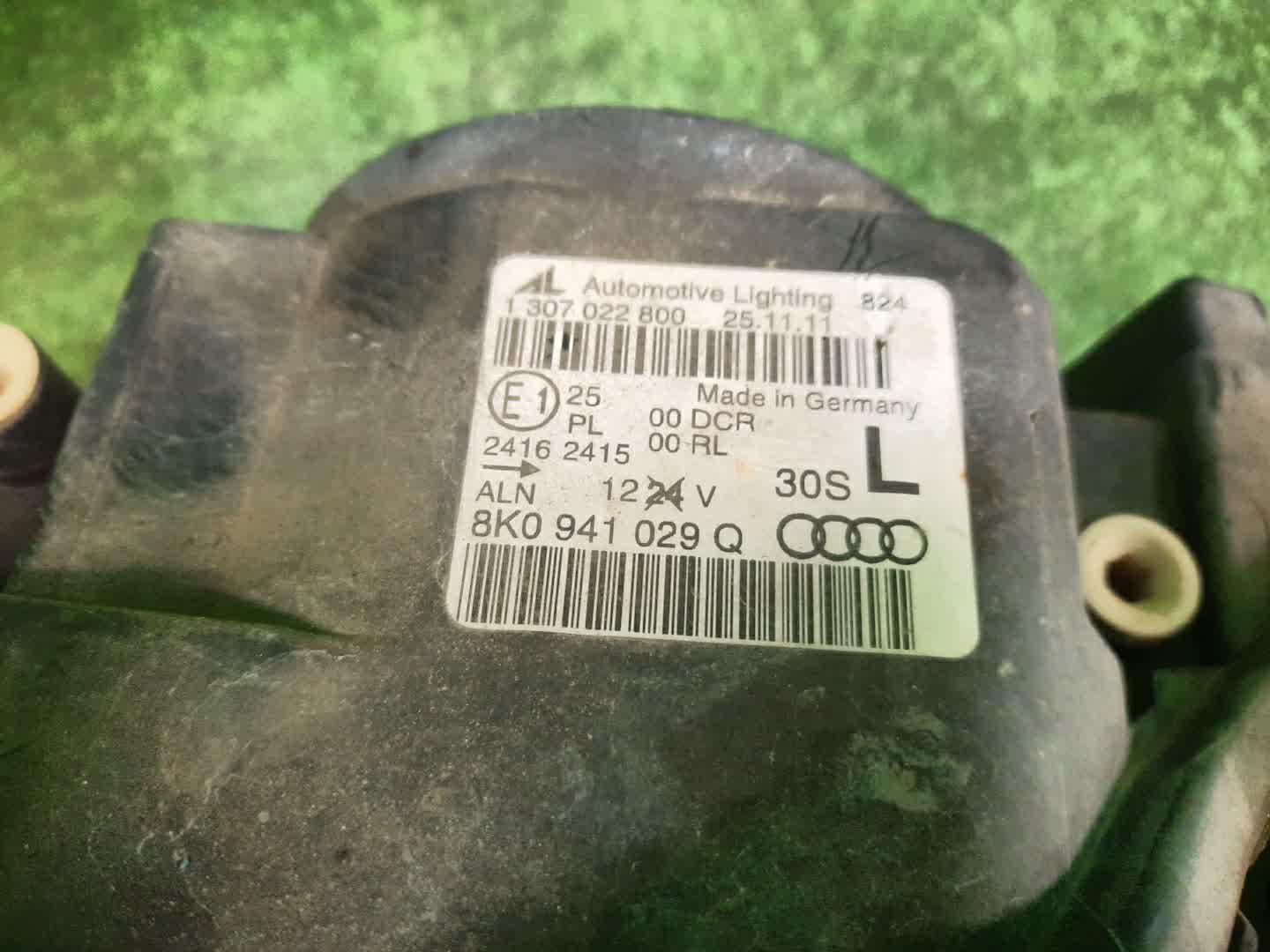 Фара левая передняя AUDI A4 8K2, B8, 8K5 2 ракурс