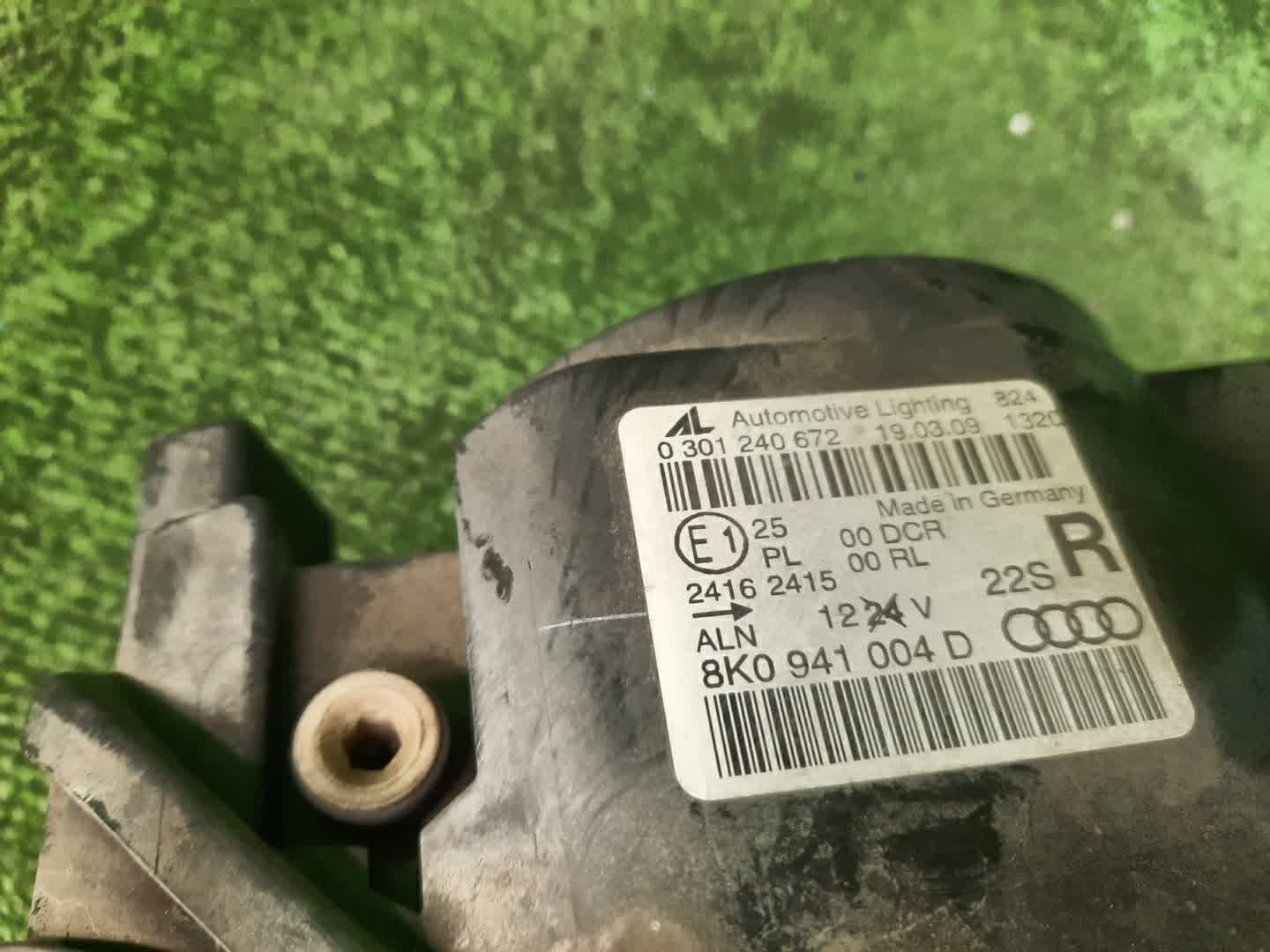 Фара правая передняя AUDI A4 8K2, B8, 8K5 2 ракурс