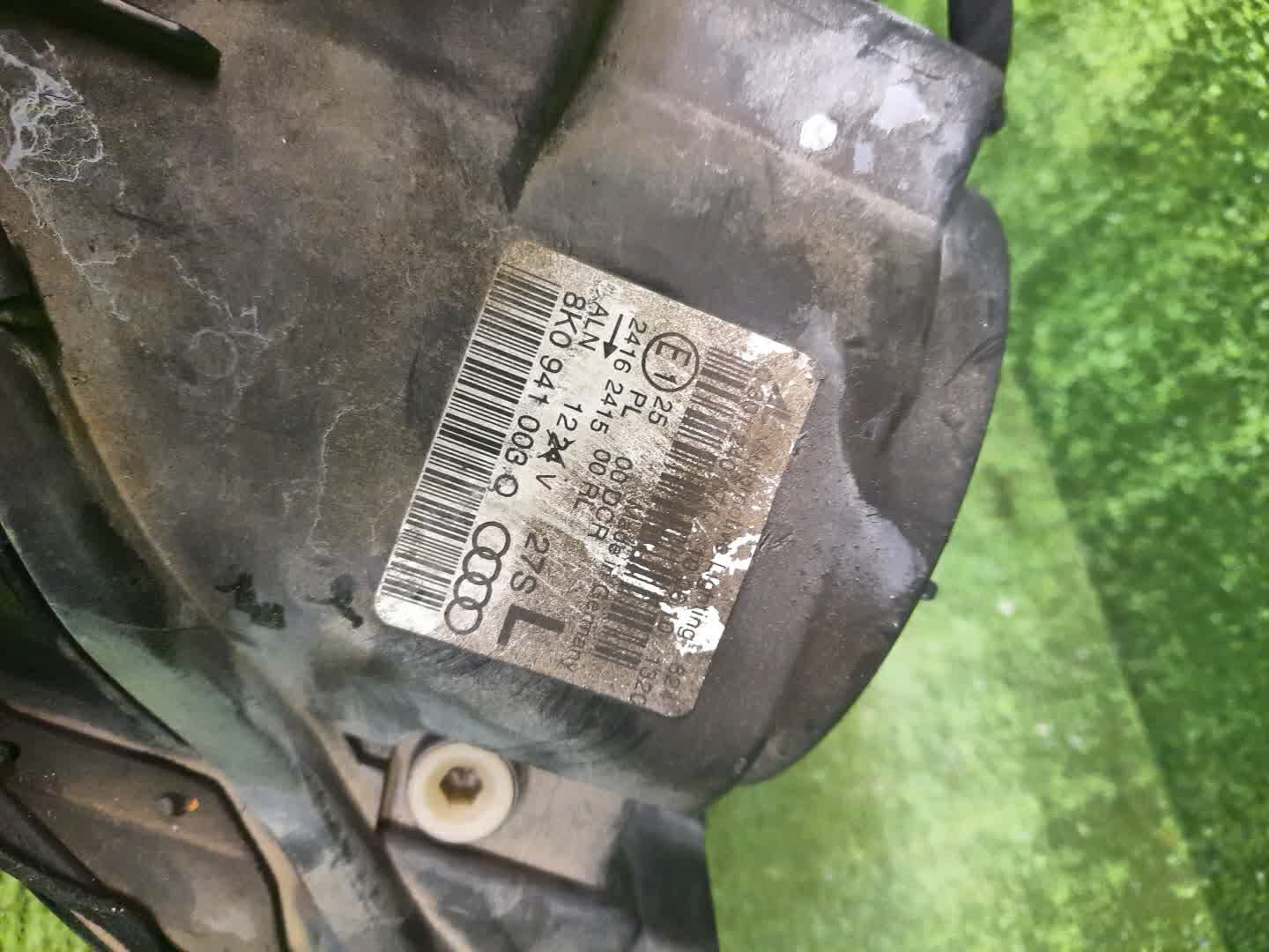 Фара левая передняя AUDI A4 8K2, B8, 8K5 2 ракурс