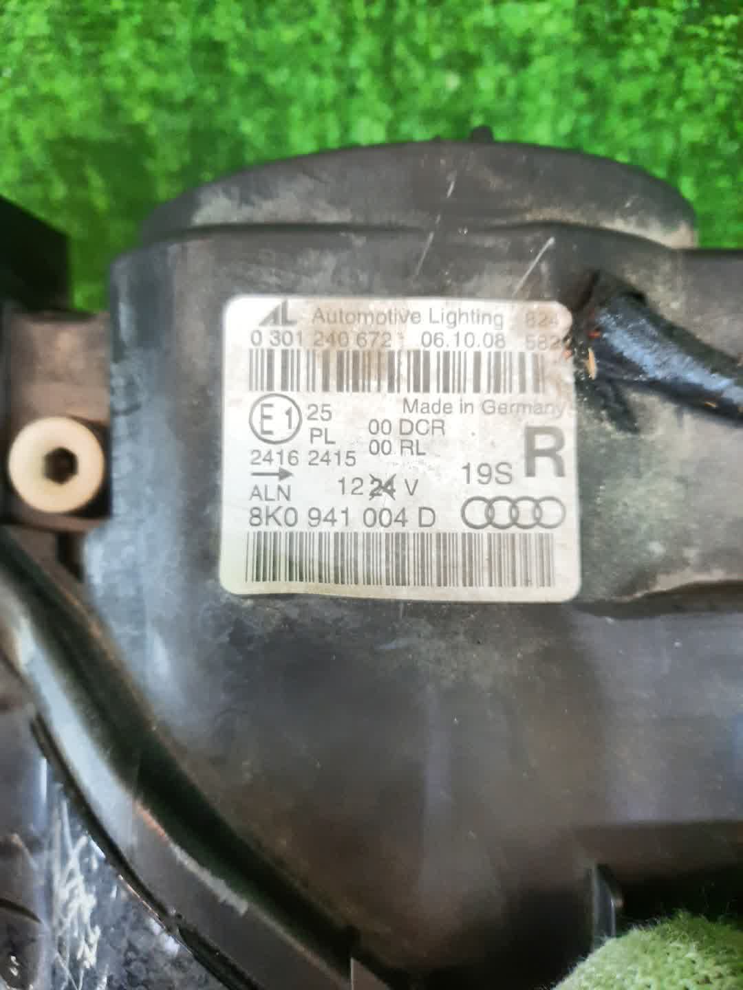Фара правая передняя AUDI A4 8K2, B8, 8K5 3 ракурс